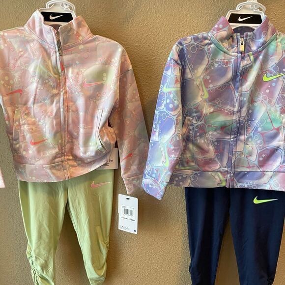 Nike Pastel Toddler 24 Months 2T Jogger Track Suits set of 2! - Picture 2 of 14
